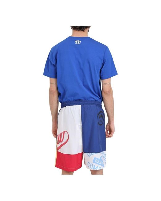 Barrow Nylon Bermuda Shorts in Blue für Herren