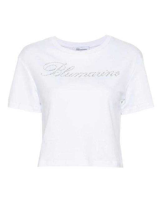 T-shirts Blumarine de color White