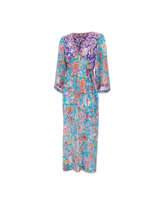 Wrap Dresses di Rixo in Blue