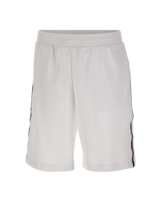 EA7 Gray Casual Shorts for men