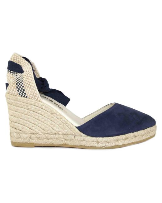 Espadrilles Blue Wedges