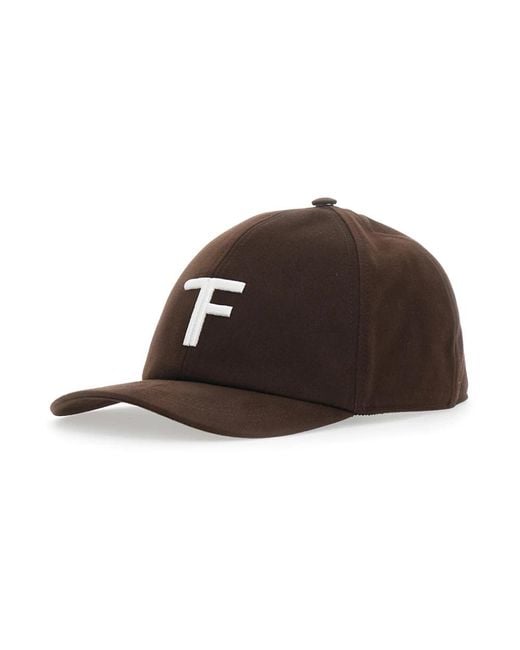Tom Ford Brown Caps for men