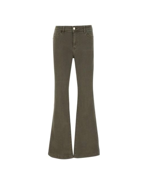 Elena Miro Flared Jeans in het Gray