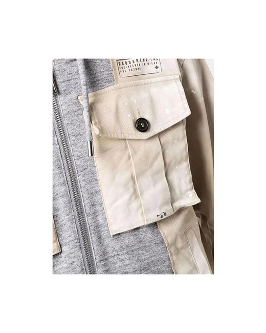 DSquared² White Light Jackets