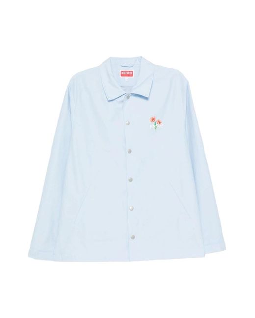 KENZO Blue Light Jackets for men