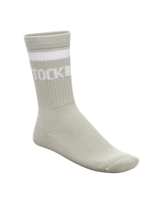 Birkenstock Ondergoed ,Grijs ,Katoen Cotton Tennis Regular Fit in het Gray