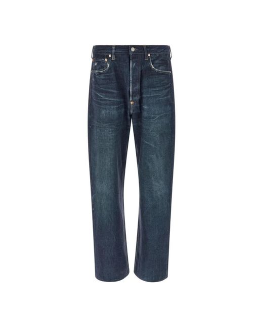 Junya Watanabe Blue Straight Fit Jeans for men