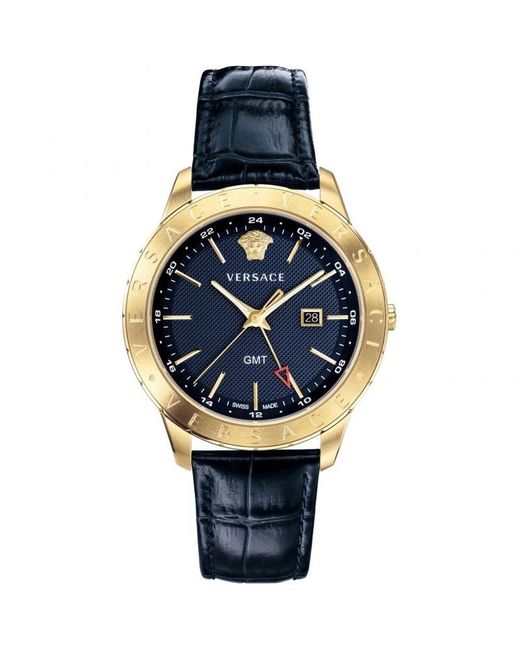 Versace Univers Gmt in het Metallic voor heren
