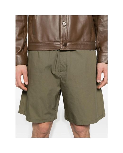 Low Brand Stylische bermuda shorts in Green für Herren