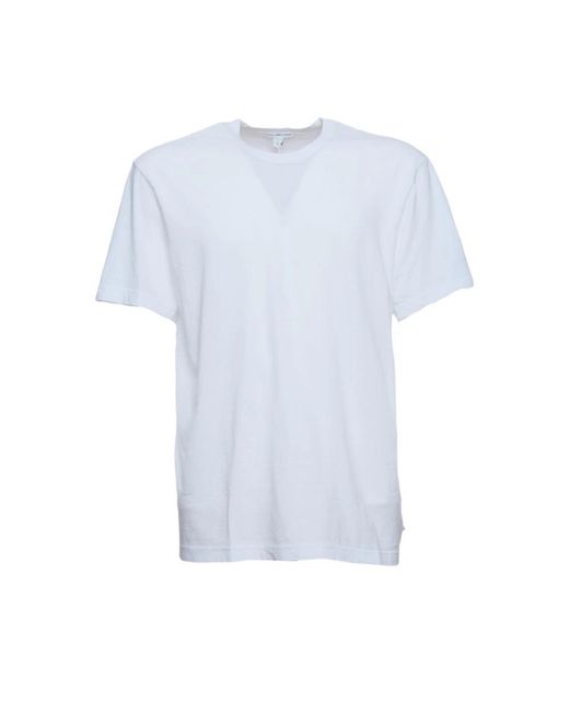 James Perse Blue T-shirt Mlj3311 Wht 4 for men