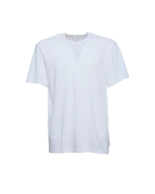 James Perse Blue T-shirt Mlj3311 Wht 4 for men