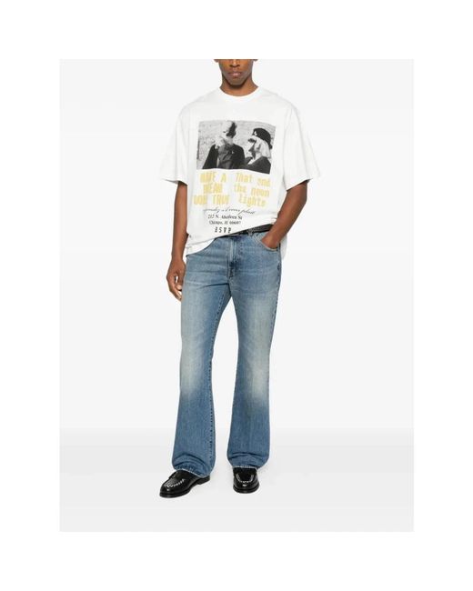 Agolde White T-Shirts for men