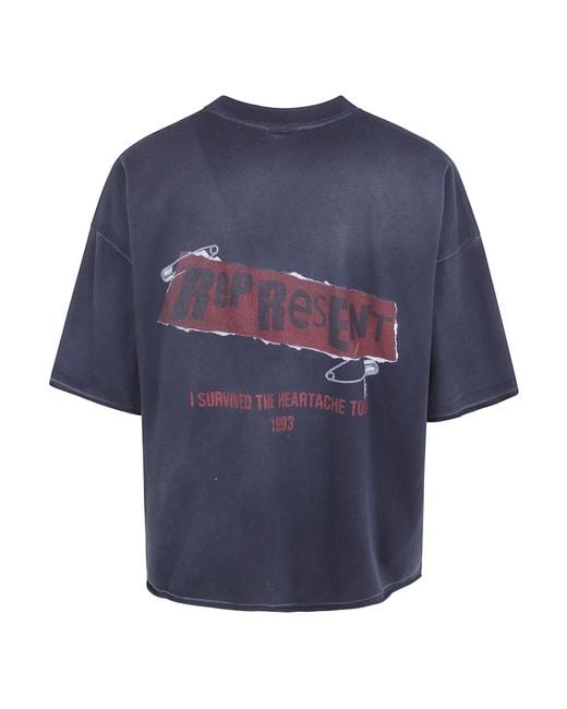 T-Shirts Represent de hombre de color Blue