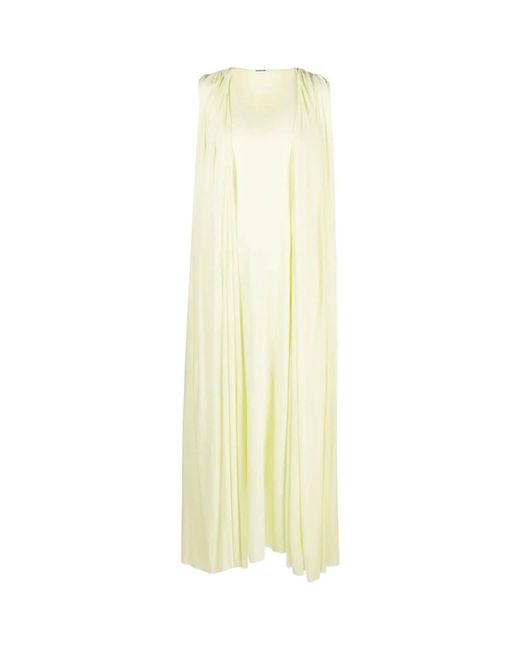 Jil Sander Yellow Maxi Dresses