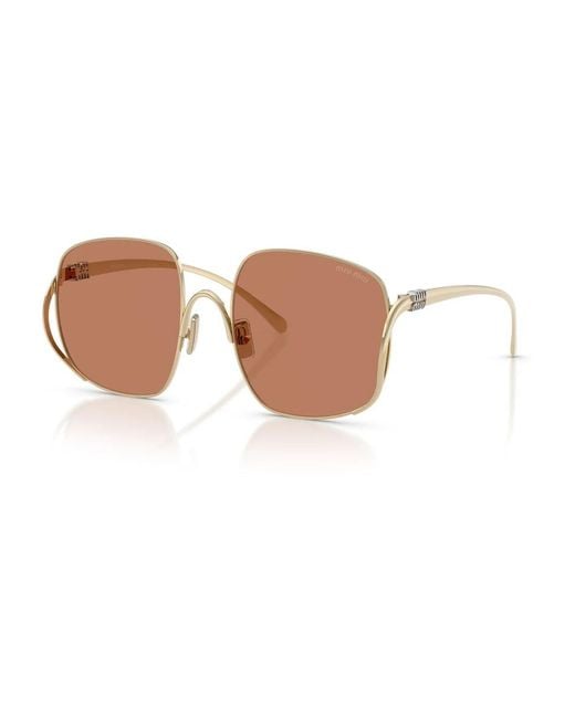 Miu Miu Brown Sunglasses