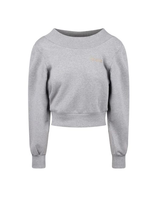 Sweatshirts The Attico de color Gray