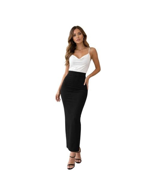 MARSĒM Black Maxi Skirts