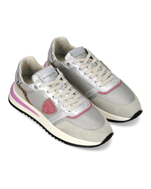 Philippe Model Gray Sneakers