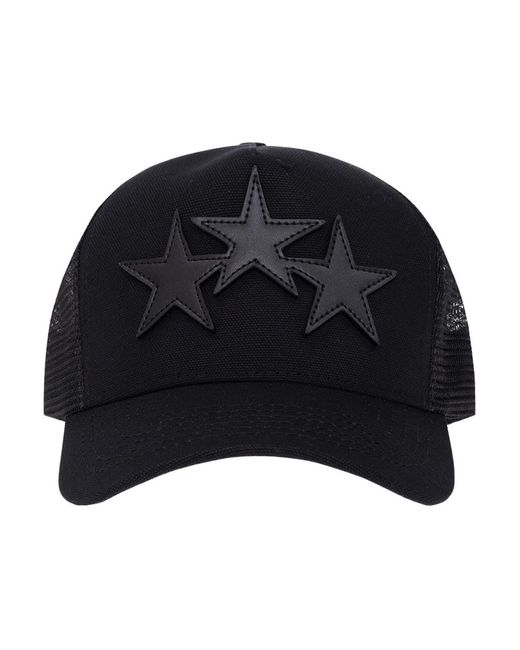 Amiri Accessoires ,Zwart ,Katoen Baseballpet in het Black voor heren
