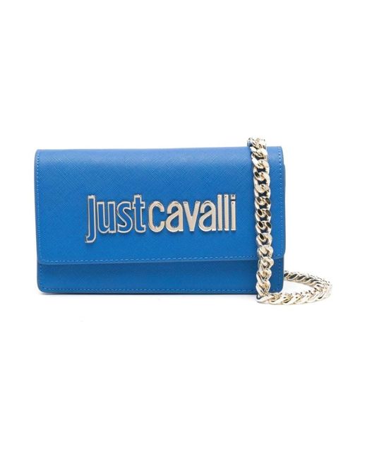 Just Cavalli Blue Cross Body Bags
