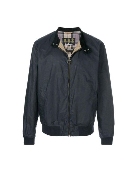 Barbour Blue Bomber Jackets for men