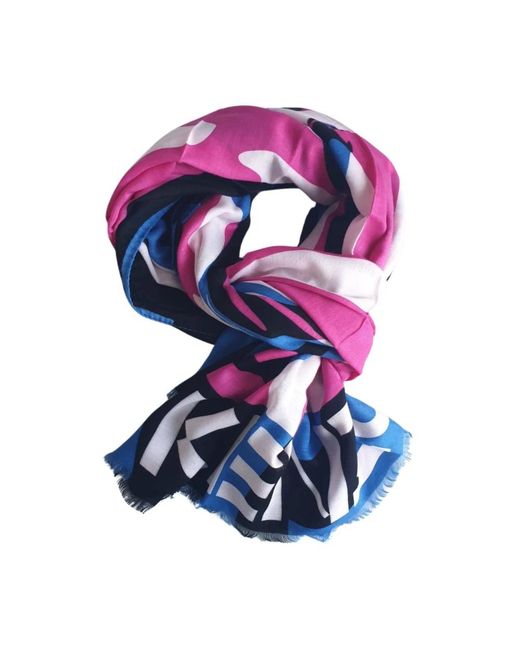 KENZO Blue Scarves