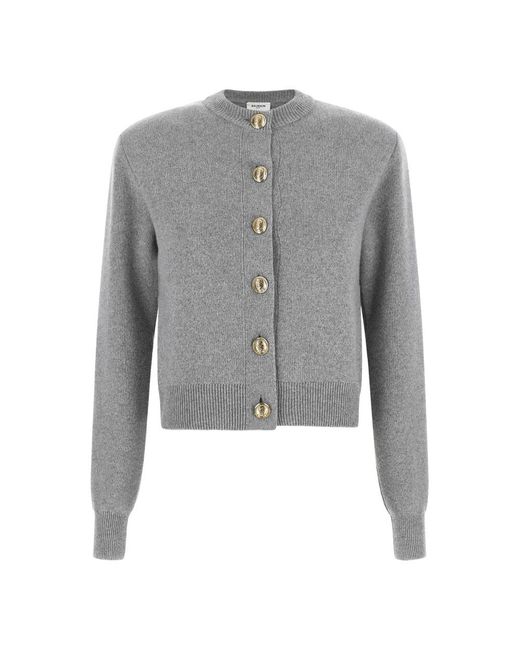 Cardigans Balmain de color Gray