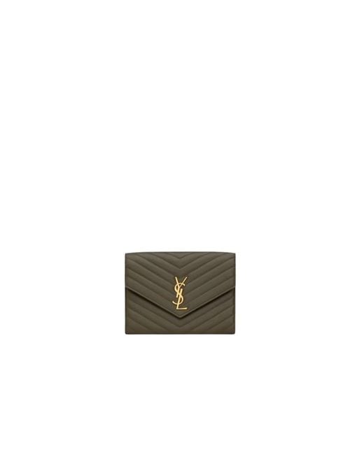 Saint Laurent Green Clutches