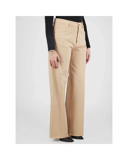 Kiton Natural Wide Trousers