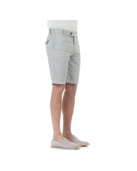 Eleventy Gray Casual Shorts for men