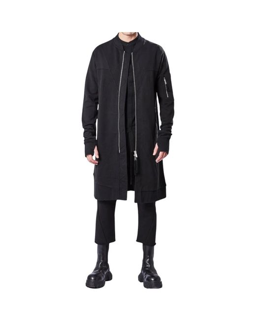 Single-Breasted Coats Thom Krom de hombre de color Black