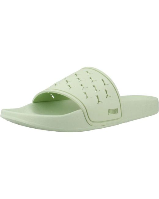 Sliders di PUMA in Green da Uomo