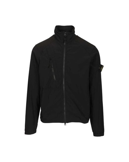 Stone Island Black Light Jackets for men