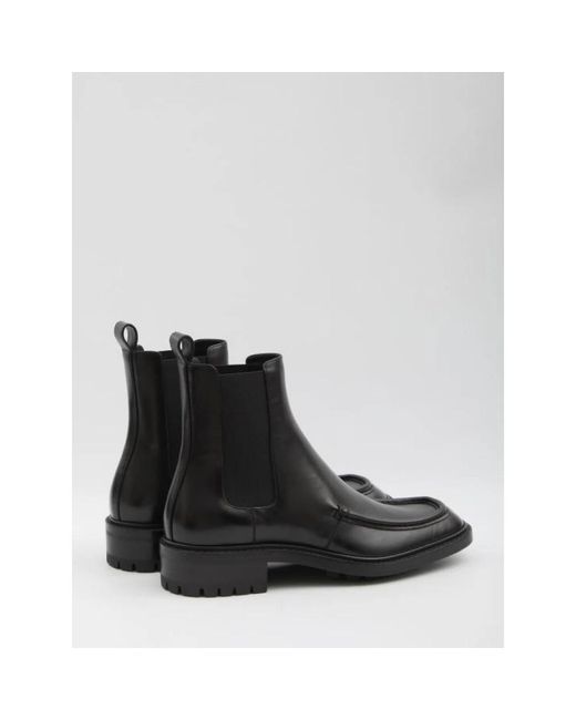 Saint Laurent Black Chelsea Boots for men