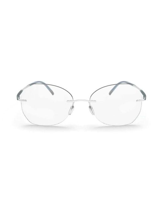 Silhouette Metallic Glasses