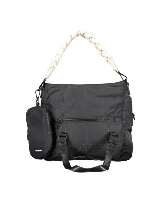 Desigual Black Polyester Handbag