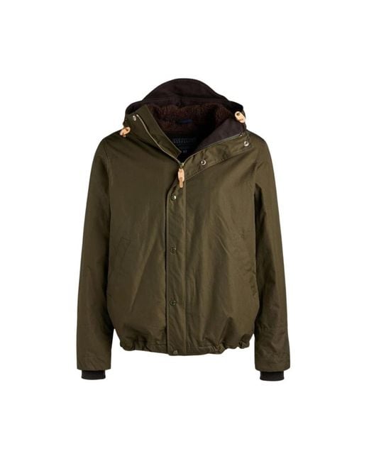 Manifattura Ceccarelli Green Winter Jackets for men