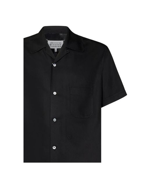 Maison Margiela Short sleeve shirts in Black für Herren