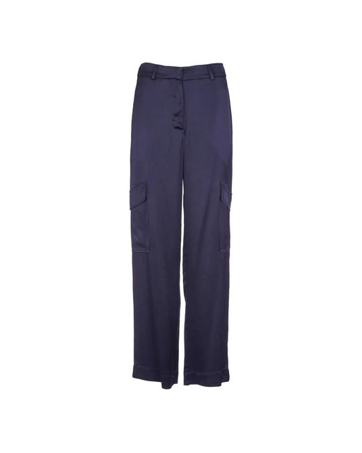 Ottod'Ame Blue Wide Trousers