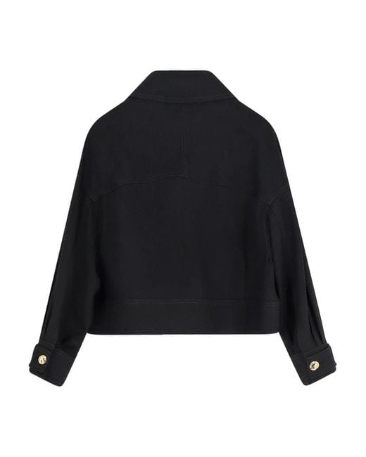 Elisabetta Franchi Black Light Jackets