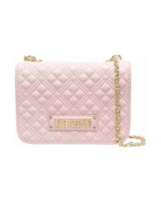 Love Moschino Pink Shoulder Bags