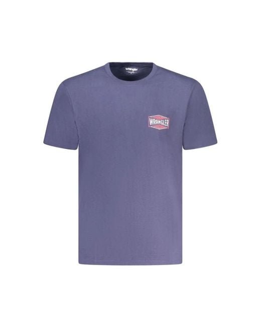 Wrangler Blue T-Shirts for men