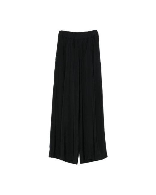 Gentry Portofino Black Wide Trousers