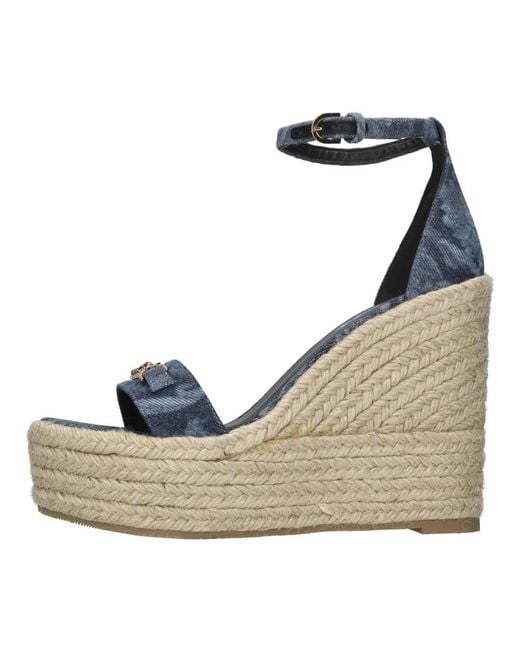 Versace Blue With Heel