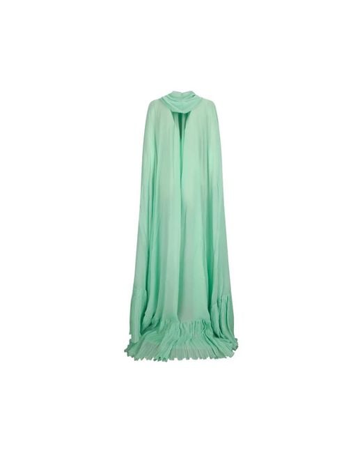 Blumarine Green Ponchos