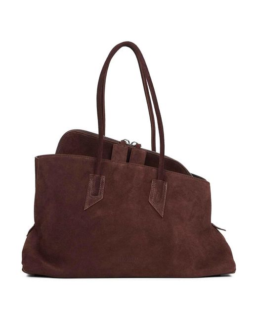The Attico Brown Shoulder Bags