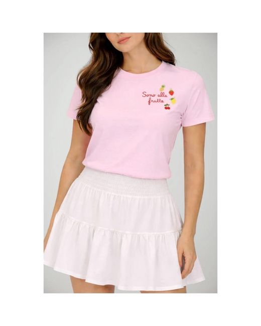 Mc2 Saint Barth Pink T-Shirts