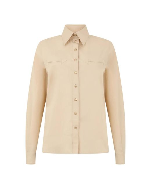 Shirts Alberta Ferretti de color Natural