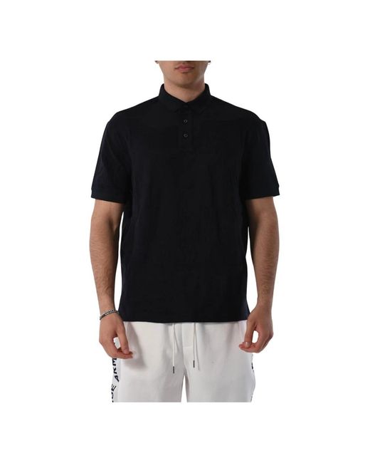 Armani Exchange Black Polo Shirts for men