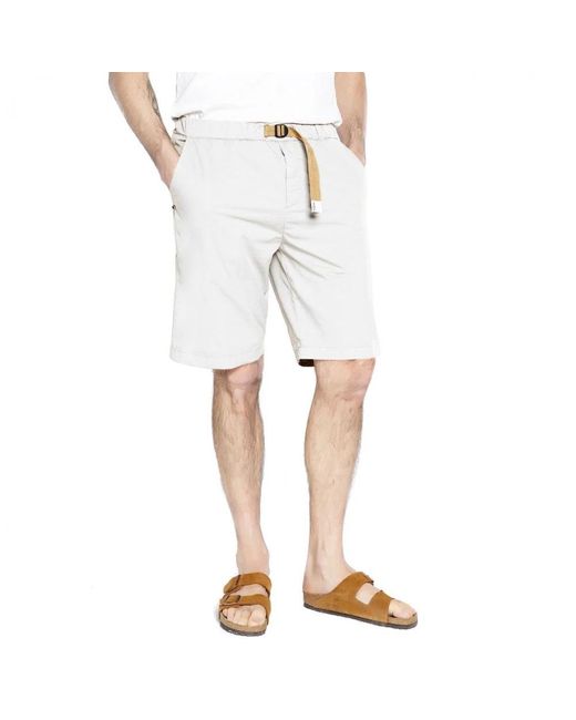 White Sand White Casual Shorts for men